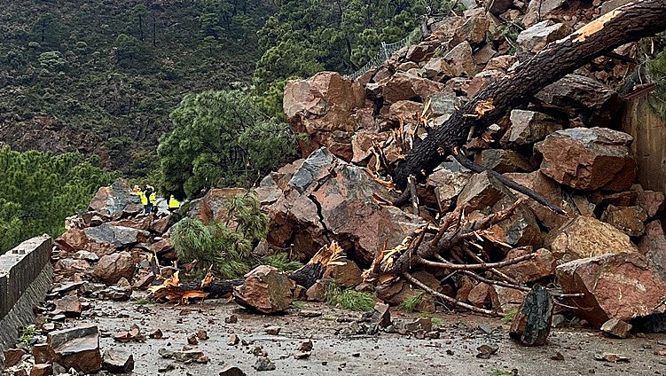 The Ronda-San Pedro road to remain closed until August: what happens now?