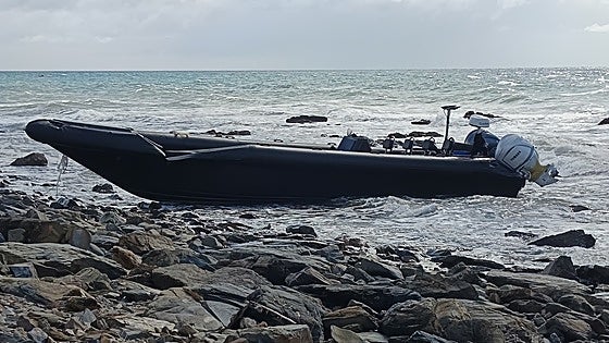 Another drug boat found stranded on the Costa del Sol
