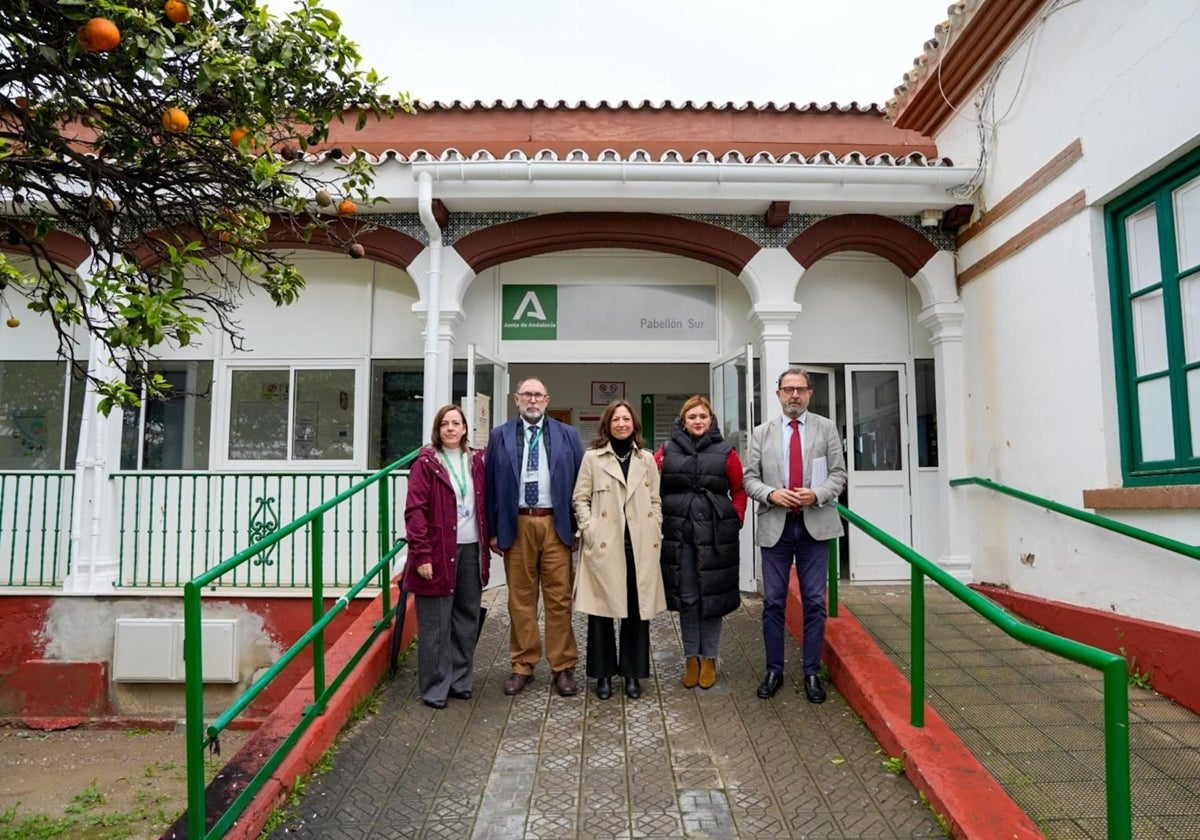 Regional government delegate in Malaga visits renovated Hospital Marítimo in Torremolinos