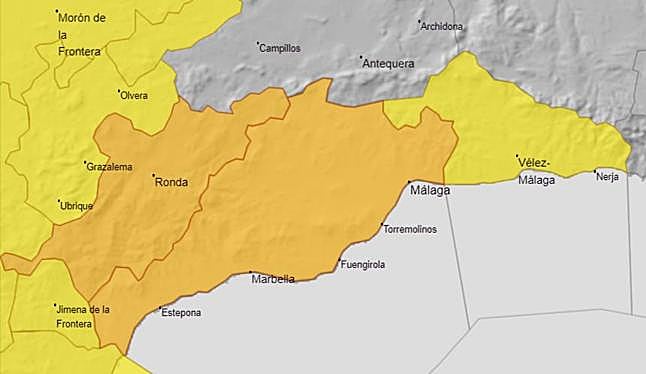 Weather warnings for Monday, 17 March 2025.