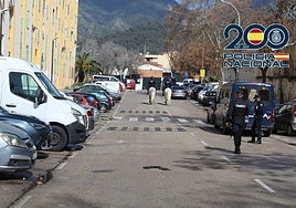 The troops deployed in Las Albarizas.