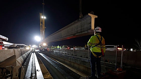 Key milestone in widening of A-357 motorway on approach to Malaga city