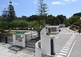 The facilities of the Residencia Tiempo Libre de Marbella are located right on the beach.