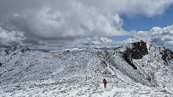 This is what Malaga’s highest mountain looks like after the latest rain