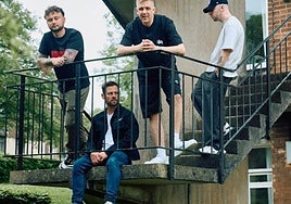 British indie rock band The Reytons stop off in Malaga.