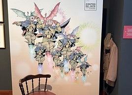 Some of the magical beings created by cartoonist Carlos Pacheco.