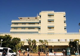 File image of the Hospital Costa del Sol, where the suspect was treated.