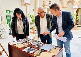 Some of the items donated to the María Zambrano foundation.