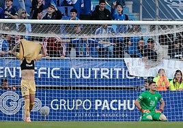 Molina, left, after his late own goal made it 2-1.