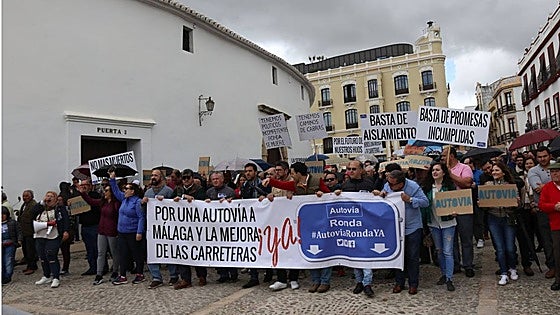 Protest march called in Ronda to demand better road connections in the Serranía
