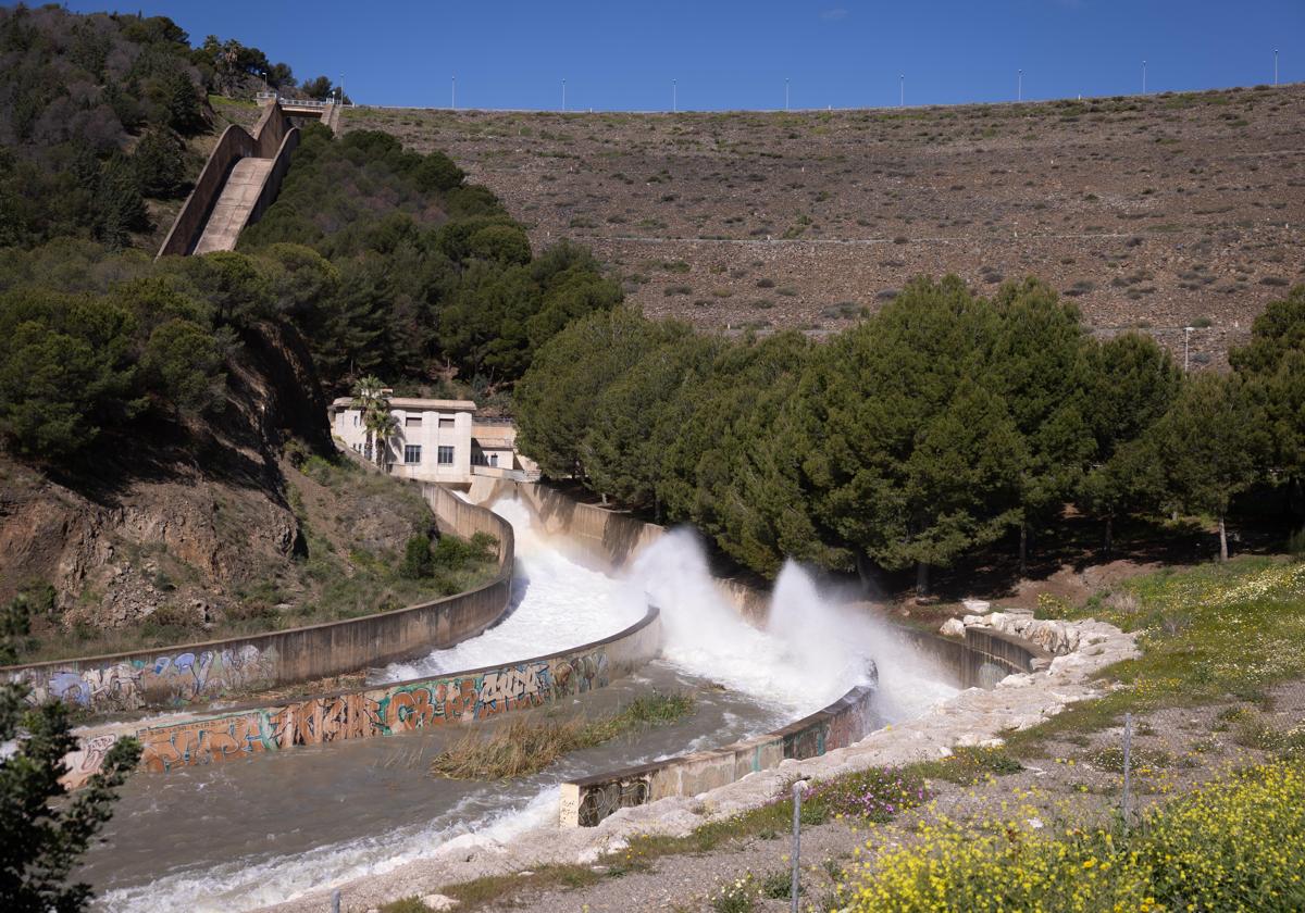 Safety measures taken at Malaga reservoirs after second-wettest March on record and ahead of more storms