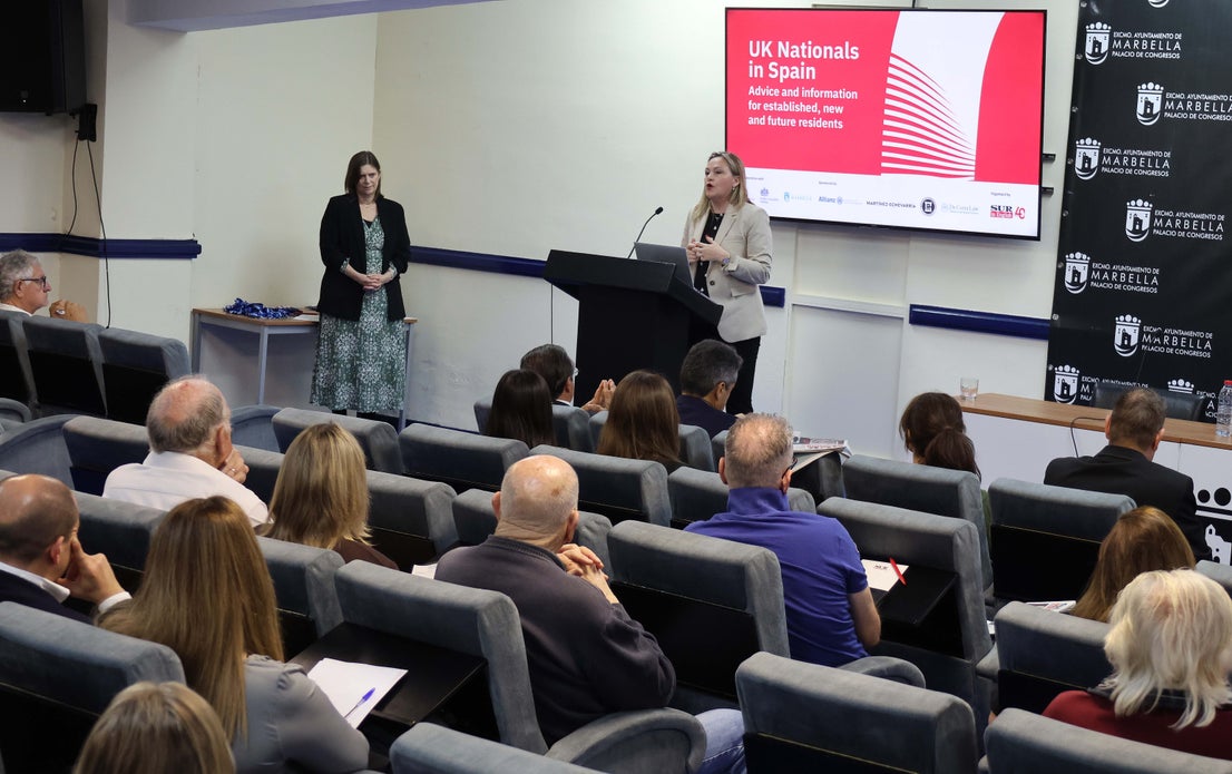 SUR in English hosts UK nationals in Spain informative event in Marbella, in pictures