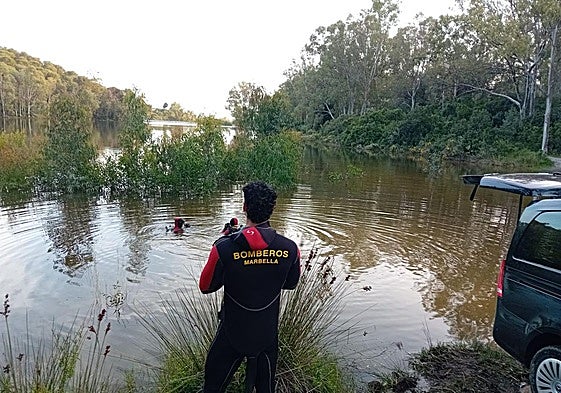 Private hire minibus sank in Marbella's 'turtle' lake due to a picnic gone wrong