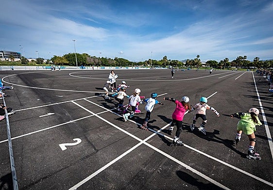 Malaga gets its skates on and opens first high-speed course
