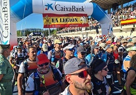 The race's start line in Ronda, 2024