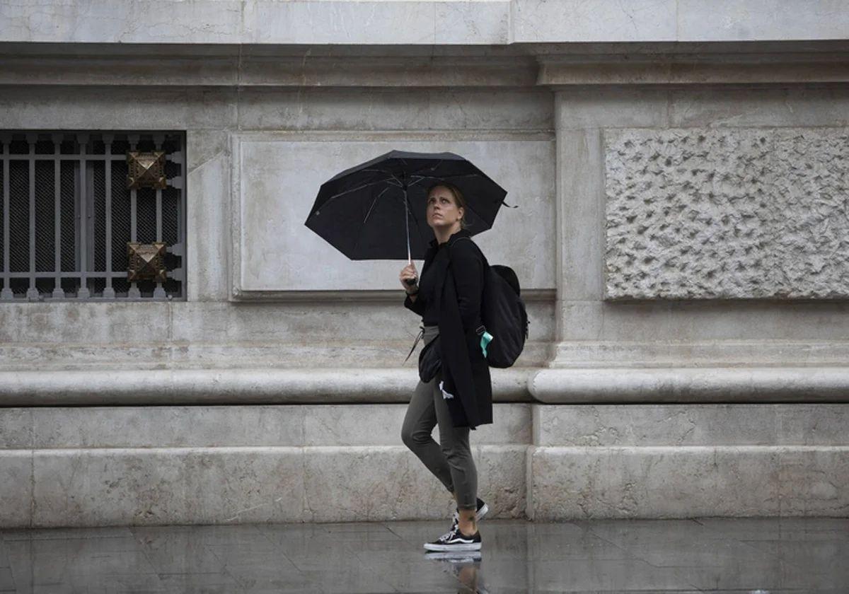 Change of weather in southern Spain with arrival of new storm, a yellow weather warning and muddy rain this week