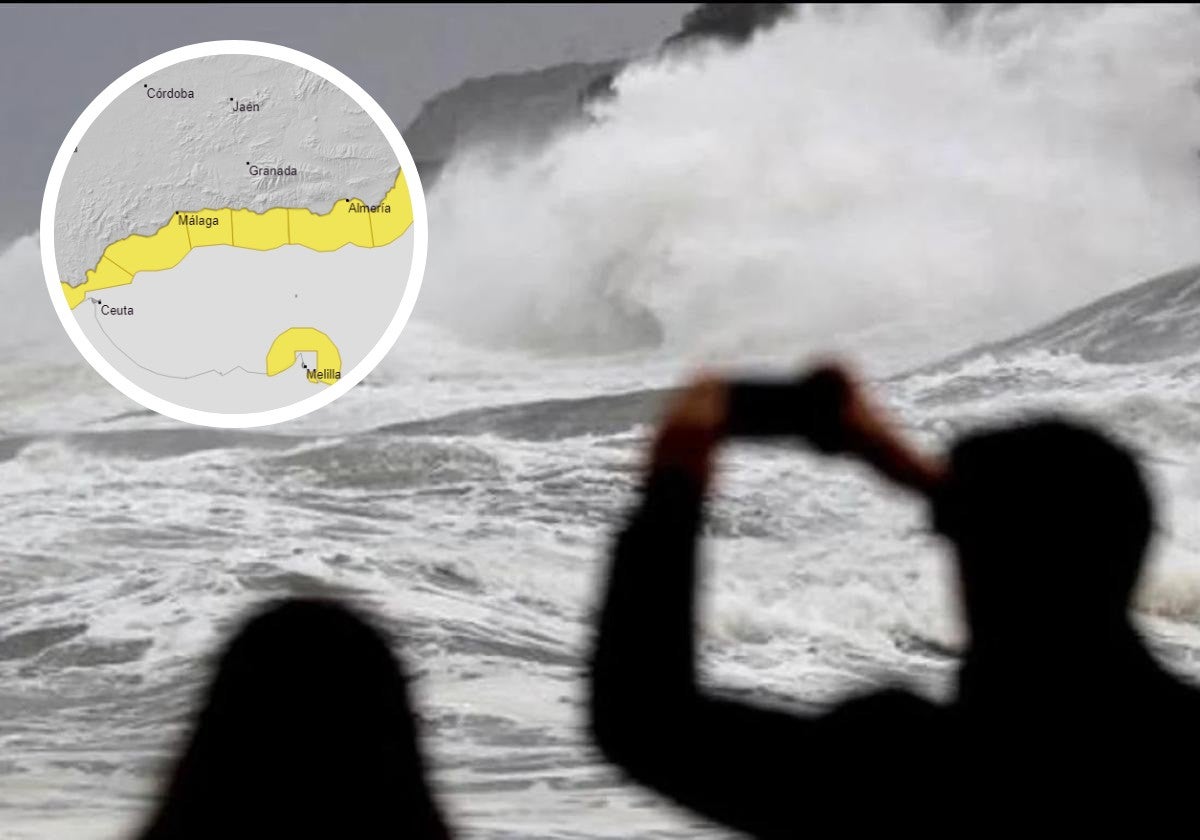 Storm Olivier: Aemet activates yellow weather alert along Costa del Sol for this Thursday