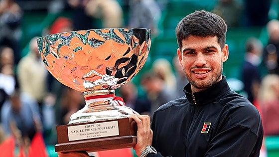Spain's Carlos Alcaraz conquers Monte Carlo Masters tennis tournament in stunning fashion
