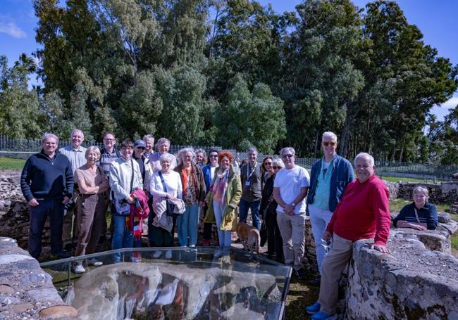One of the walks organised by the chaplaincy.