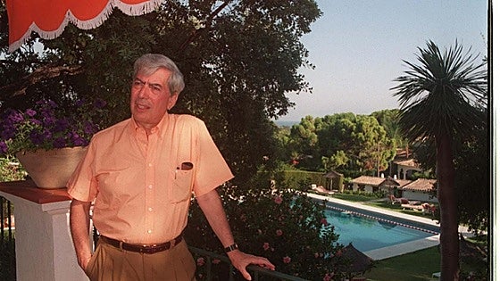Mario Vargas Llosa, a Nobel prize winner with ties to Marbella