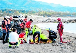 Emergency service drill in Marbella to renew Q for quality certification