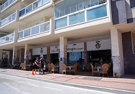 The area of the promenade where the vehicle crashed.