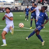 Ohemeng attempts a cross during Saturday's match.