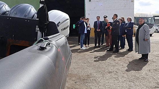 Junta opens secure storage depot with capacity for 600 seized vehicles or vessels in Malaga province town