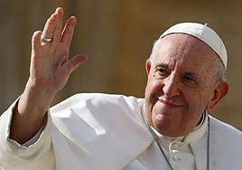 Pope Francis, born in Argentina on 17 December 1936.