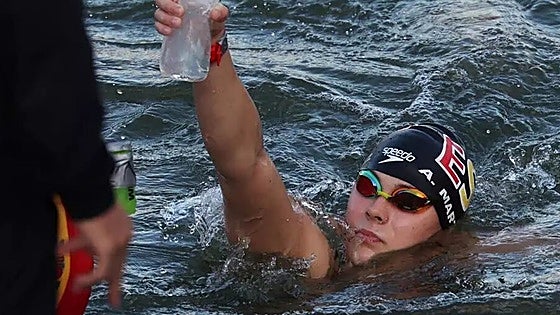 Malaga-based swimmer makes history in Open Water Swimming World Cup