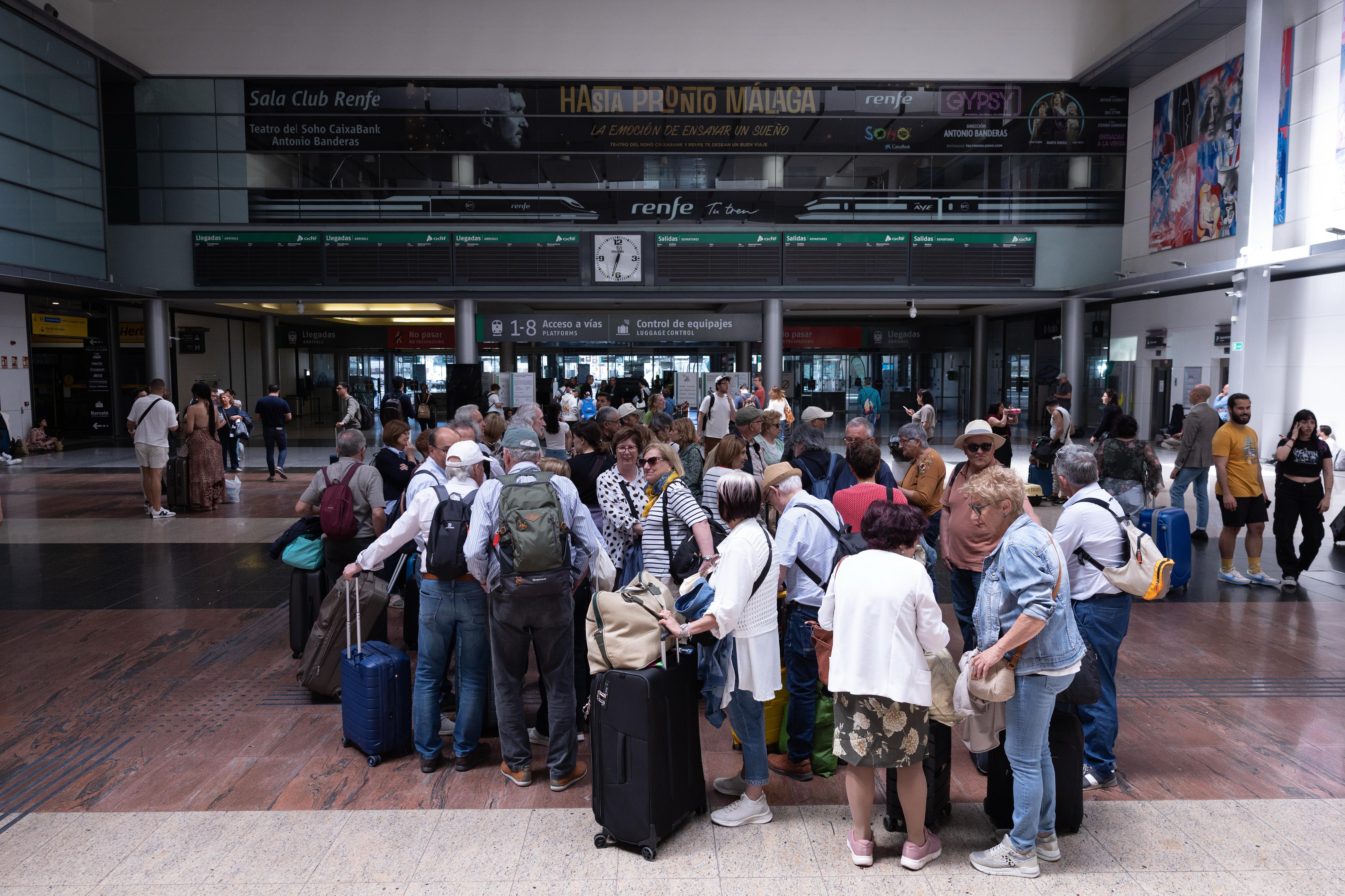 How the power cut is affecting Malaga