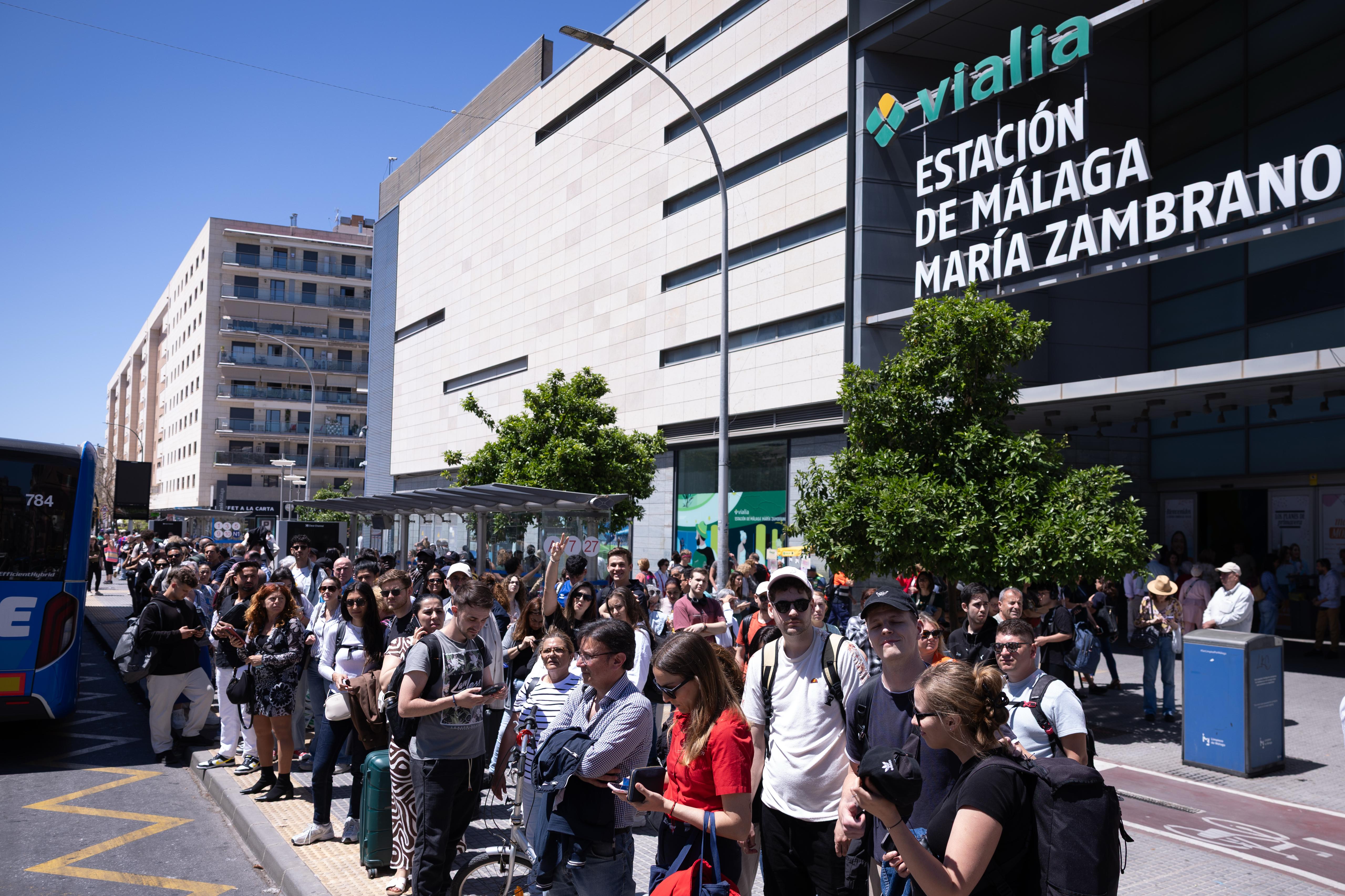 How the power cut is affecting Malaga