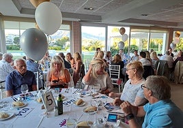 File photograph of last year's gala dinner.