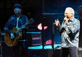 Tom Jones belts out the hits during last year’s Starlite festival.