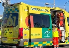 File image of an 061 ambulance.