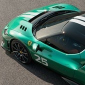 Image of the new Ferrari 296 Speciale model being launched by the Italian brand.