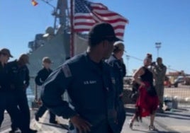 Watch as sailors at US naval base in Spain learn how to dance flamenco
