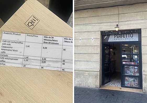A coffee with the clock ticking: the bar in Spain that charges according to time it takes to drink it