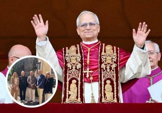 The two couples from Malaga who met Leo XIV a month ago and joked that he would be new Pope