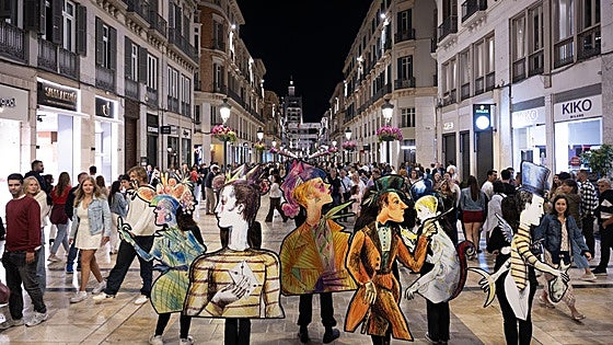 Malaga's Noche en Blanco 2025, in photos