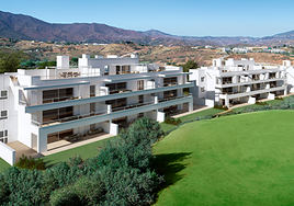 Recreation of one of the integrated golf course developments currently underway.