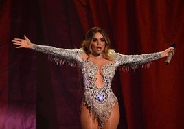 Melody, during her performance
