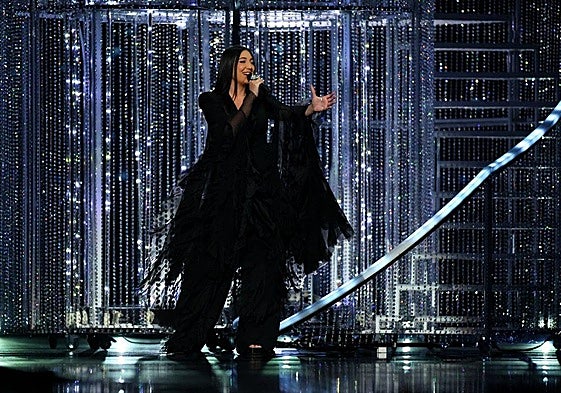 Yuval Raphael, who represented Israel in the Eurovision final.