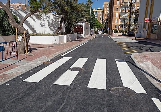 Calle Zodiaco reopened this week after renovation work.