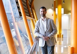 Dr Francisco Javier Membrillo poses at the Palacio de Ferias y Congresos for this interview.