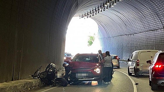 Motorcyclist dies after collision with car in Monte Dorado tunnel in Malaga