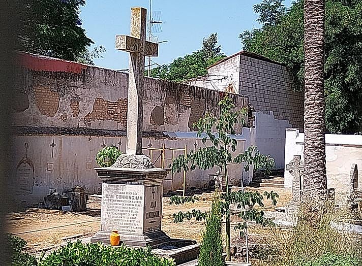 John Cunningham's tomb.