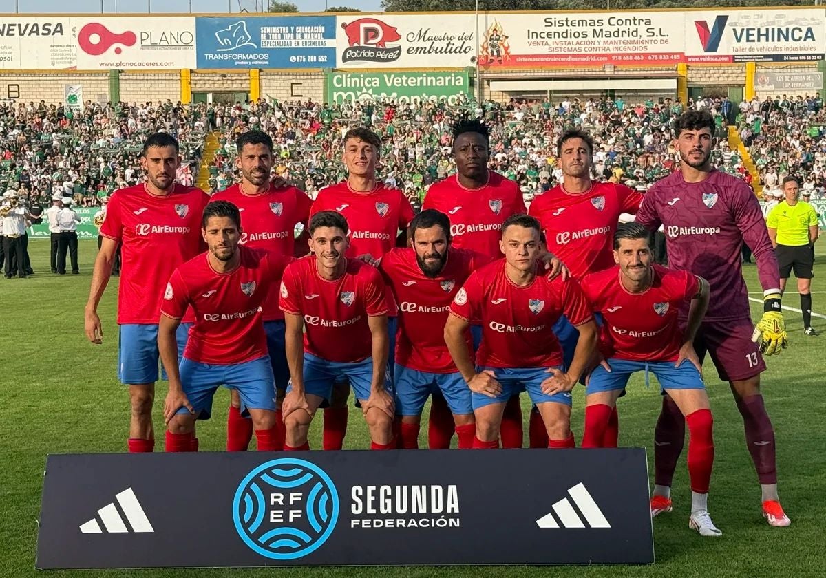 The starting XI to take on Cacereño.