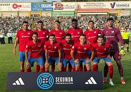 The starting XI to take on Cacereño.