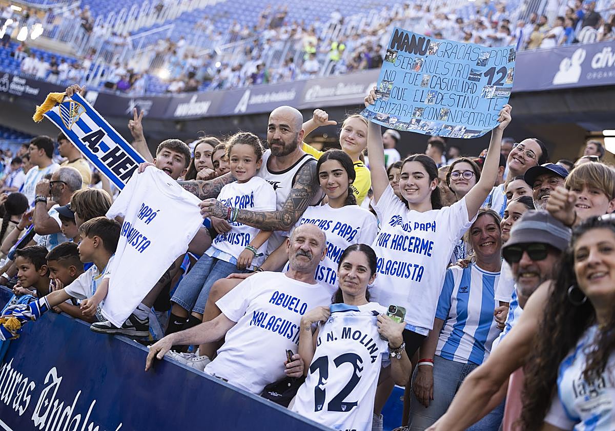 Imagen principal - Late fightback can't save Malaga CF's flat season finale